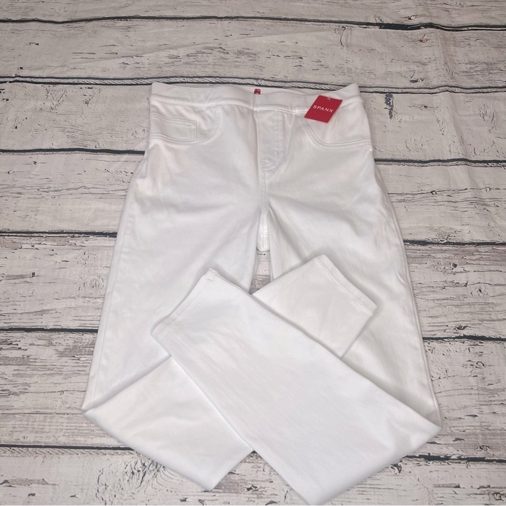 NWT Spanx Ankle Jean-ish Legging Size M - Picture 1 of 6